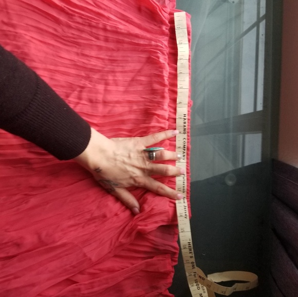 I.N. Studio women's accordion maxi skirt petite s - Picture 5 of 7